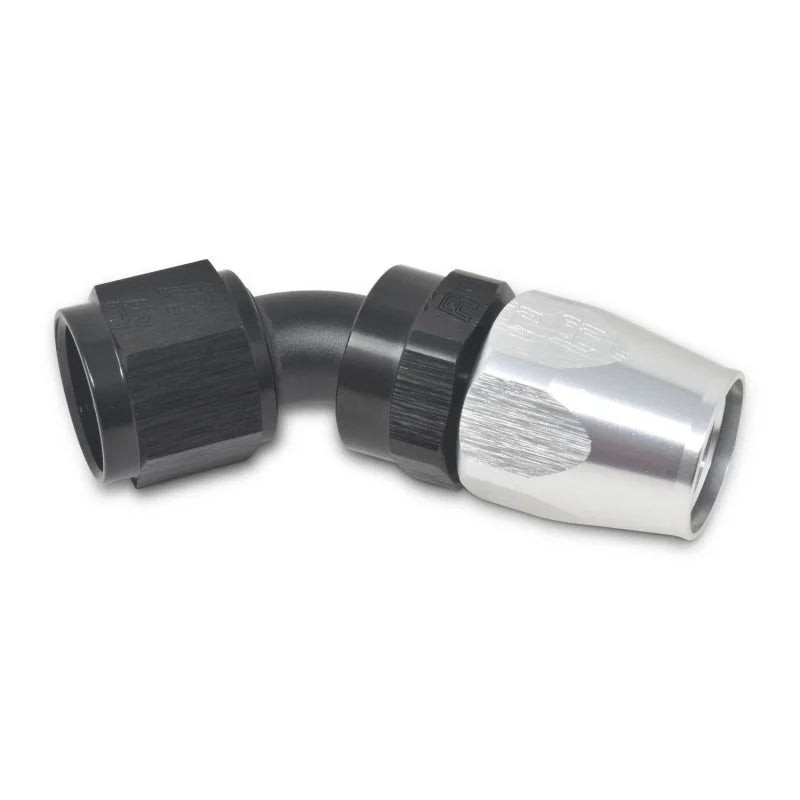 Russell Performance -16 AN Silver/Black 45 Degree Full Flow Hose End - Additional View 7