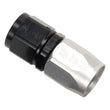 Load image into Gallery viewer, Russell Performance -16 AN Silver/Black Straight Full Flow Hose End - Main Product View