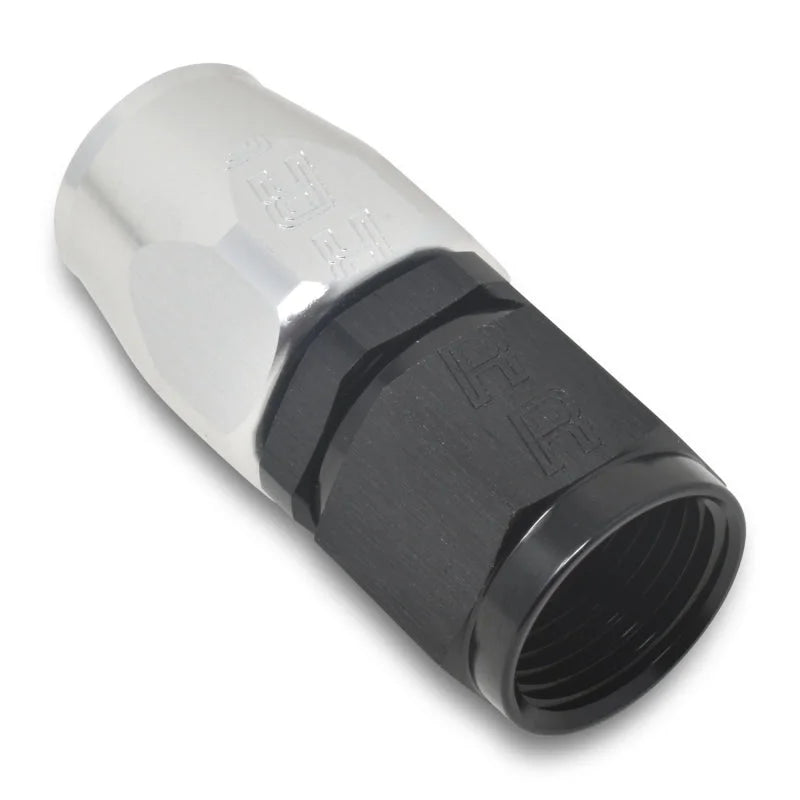 Russell Performance -16 AN Silver/Black Straight Full Flow Hose End - Additional View 7