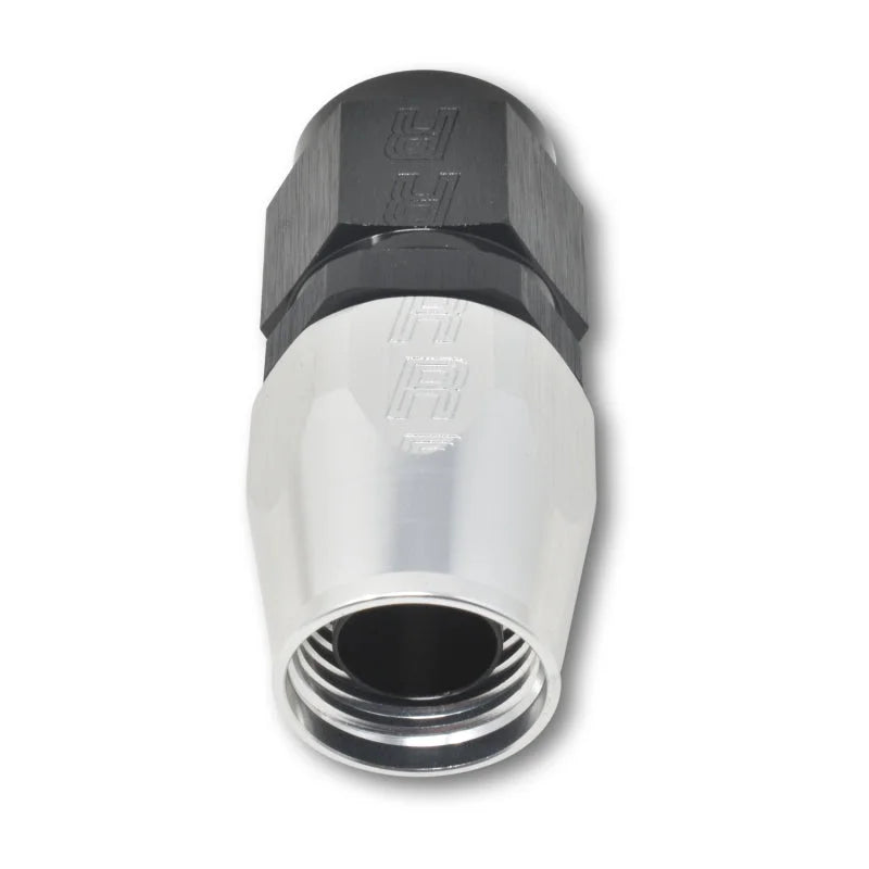 Russell Performance -16 AN Silver/Black Straight Full Flow Hose End - Additional View 8
