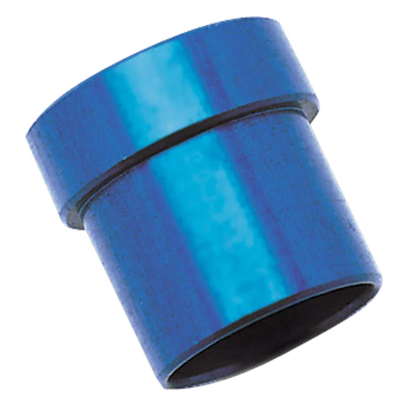 Russell Performance -16 AN Tube Sleeve 1in dia. (Blue) (1 pc.) - Back View