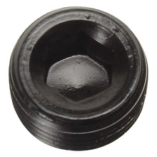 Load image into Gallery viewer, Russell Performance 1/8in Allen Socket Pipe Plug (Black) - Back View