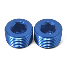 Load image into Gallery viewer, Russell Performance 1/8in Allen Socket Pipe Plug (Blue) - Additional View 8