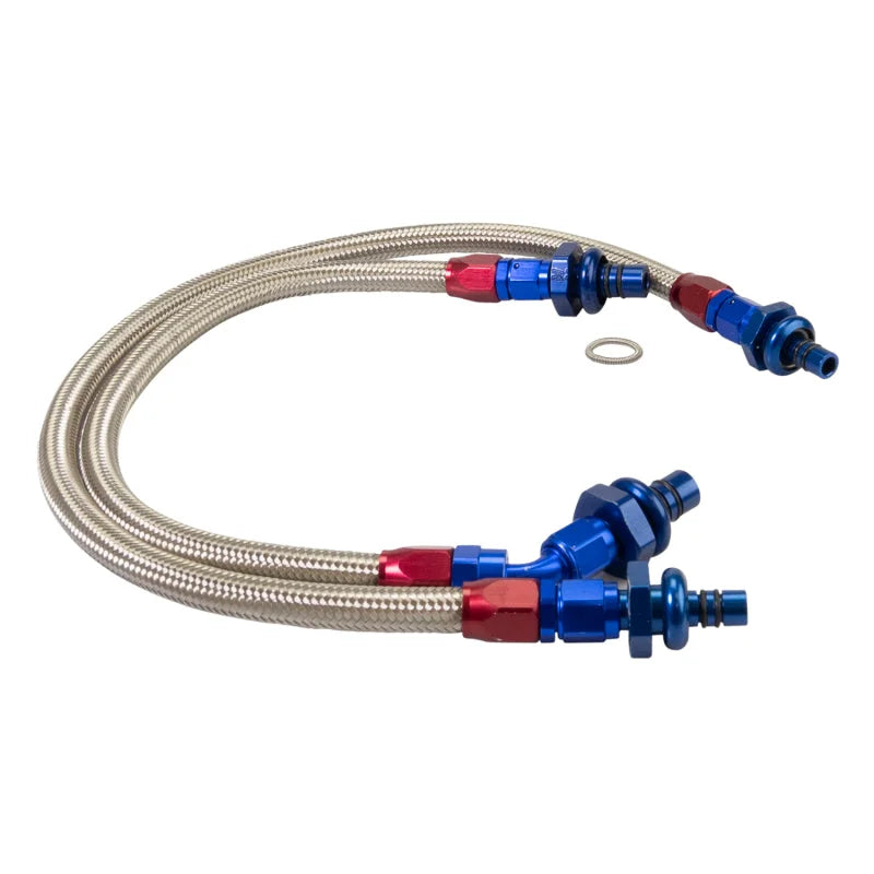 Russell Performance 1987-93 5.0L Ford Mustang Fuel Hose Kit - Installation View
