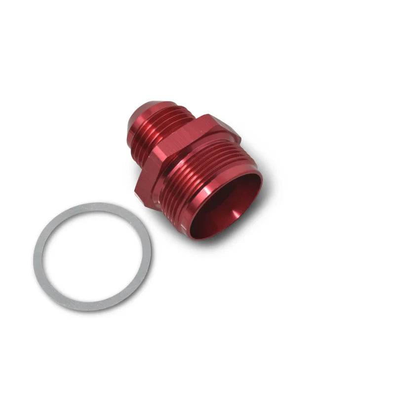 Russell Performance 1in-20 x 6 AN Male Flare Adapter (66-89 Edelbrock Q-Jets/75-89 Stock Q-Jets) - Additional View 5