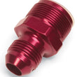 Load image into Gallery viewer, Russell Performance 1in-20 x 8 AN Male Flare Adapter (66-89 Edelbrock Q-Jets/75-89 Stock Q-Jets) - Installation View