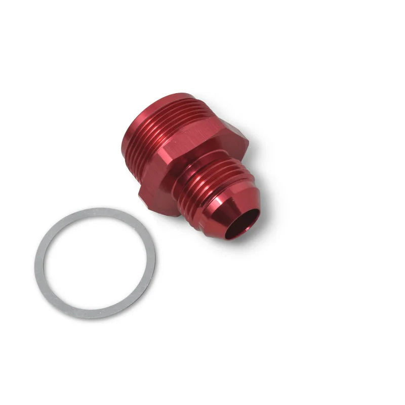 Russell Performance 1in-20 x 8 AN Male Flare Adapter (66-89 Edelbrock Q-Jets/75-89 Stock Q-Jets) - Additional View 10