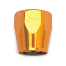 Load image into Gallery viewer, Russell Performance 2-Piece -10 AN Anodized Full Flow Swivel Hose End Sockets (Qty 2) - Orange - Installation View