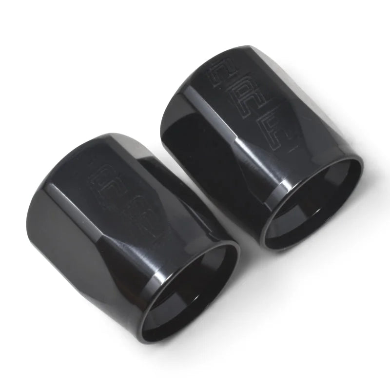 Russell Performance 2-Piece -10 AN Full Flow Swivel Hose End Sockets (Qty 2) - Polished and Black - Additional View 8