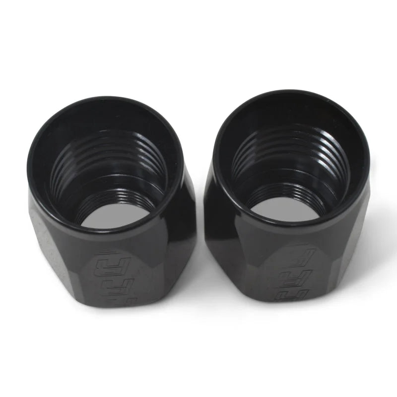 Russell Performance 2-Piece -10 AN Full Flow Swivel Hose End Sockets (Qty 2) - Polished and Black - Additional View 9