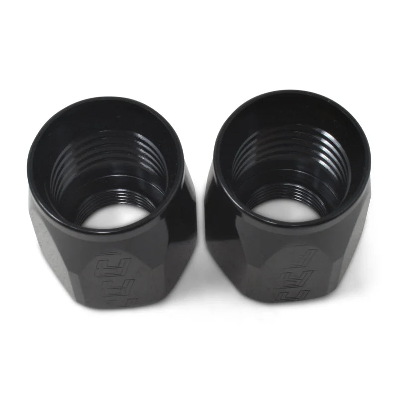 Russell Performance 2-Piece -6 AN Full Flow Swivel Hose End Sockets (Qty 2) - Polished and Black - Additional View 7