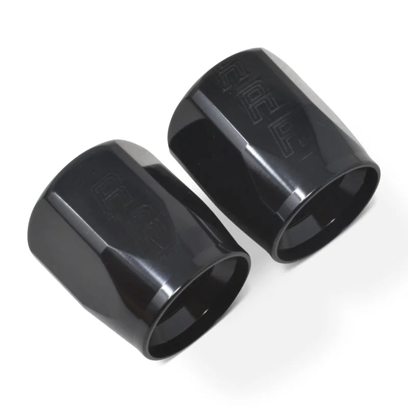 Russell Performance 2-Piece -6 AN Full Flow Swivel Hose End Sockets (Qty 2) - Polished and Black - Additional View 8