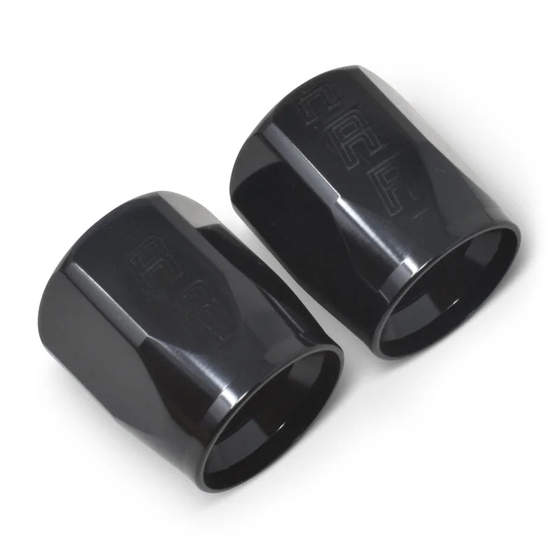 Russell Performance 2-Piece -8 AN Full Flow Swivel Hose End Sockets (Qty 2) - Polished and Black - Additional View 7