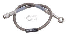 Load image into Gallery viewer, Russell Performance 24in 10MM Banjo Competition Brake Hose - Main Product View