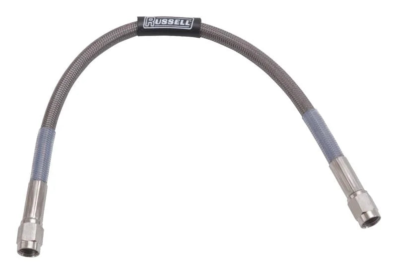 Russell Performance 24in Straight -4 AN Competition Brake Hose - Main Product View