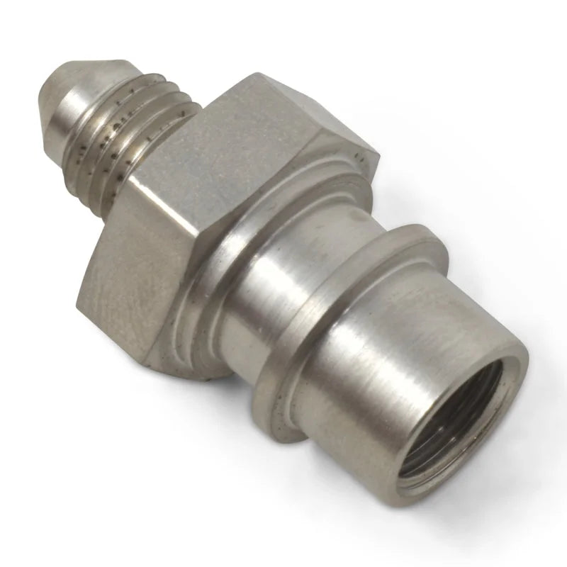 Russell Performance -3 AN Metric Adapter Fitting (2 pcs.) (Beveled) - Side View