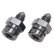 Load image into Gallery viewer, Russell Performance -3 AN SAE Adapter Fitting (2 pcs.) (Black) - Main Product View