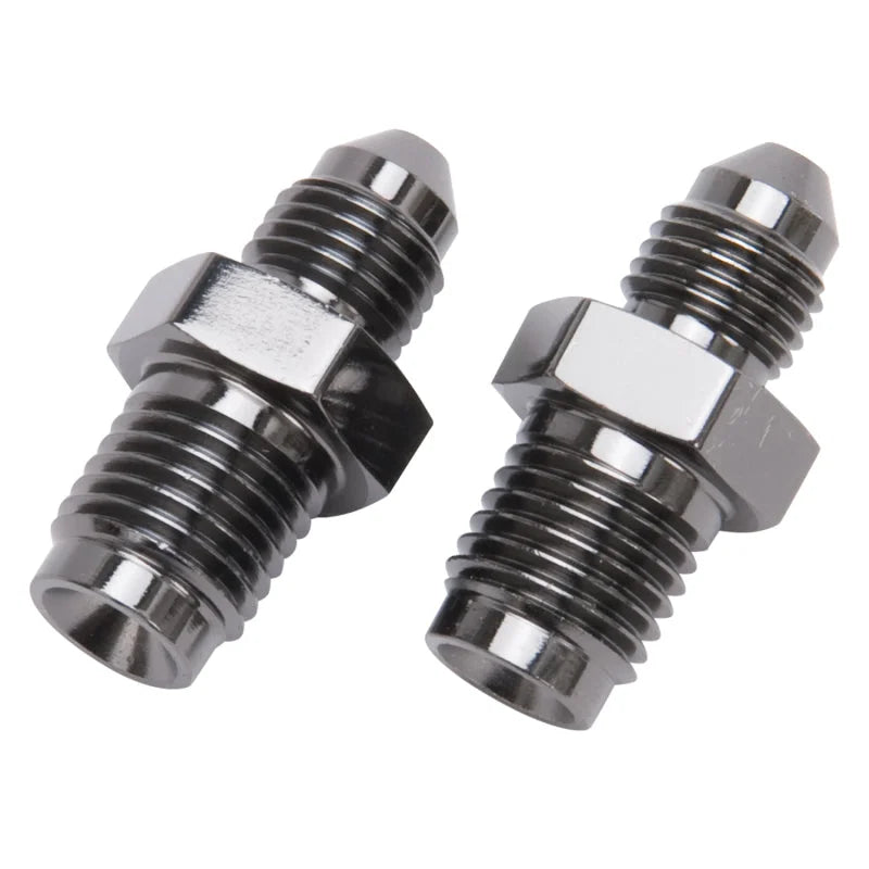 Russell Performance -3 AN SAE Adapter Fitting (2 pcs.) (Black) - Main Product View