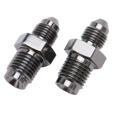 Load image into Gallery viewer, Russell Performance -3 AN SAE Adapter Fitting (2 pcs.) (Black) - Main Product View
