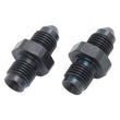 Load image into Gallery viewer, Russell Performance -3 AN SAE Adapter Fitting (2 pcs.) (Black) - Main Product View
