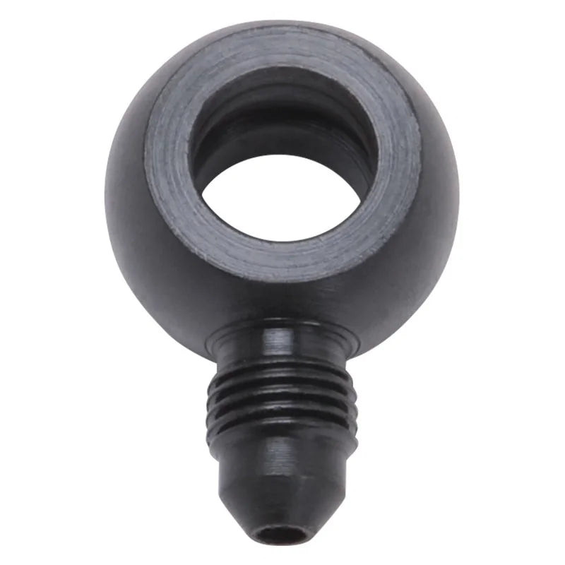 Russell Performance -3 AN SAE Adapter Fitting (Black) - Side View