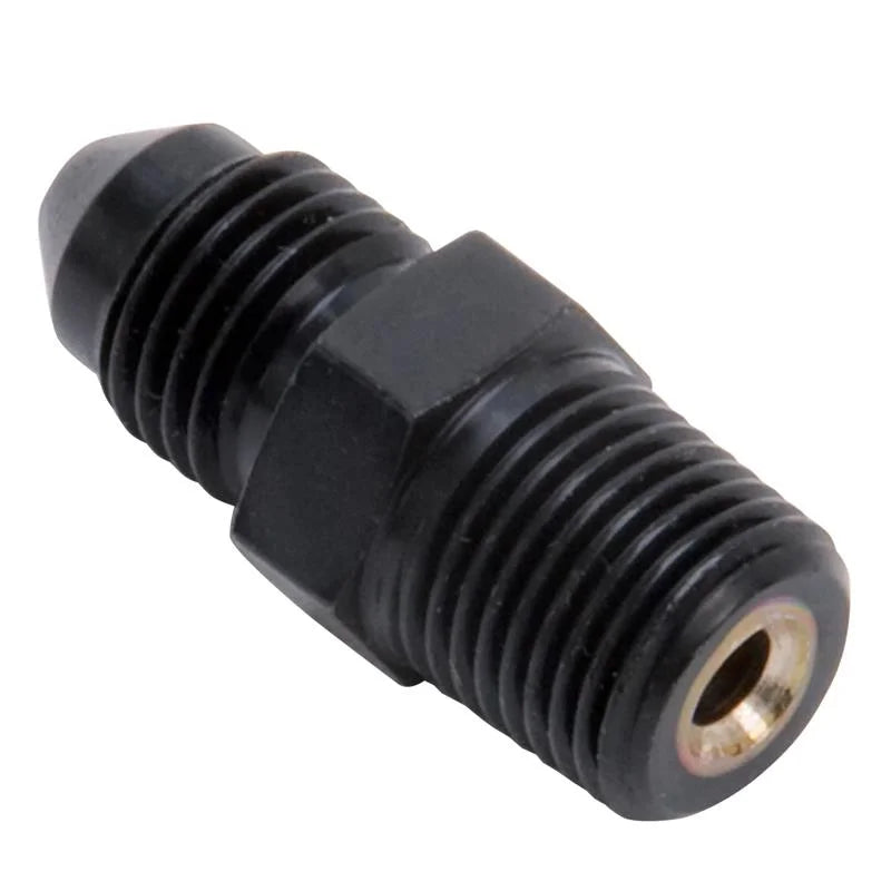 Russell Performance -3 AN SAE Brake Adapter Fitting (Black) - Main Product View