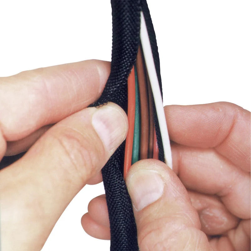 Russell Performance 3/16in Wire and Hose Protection (3ft Length) - Side View
