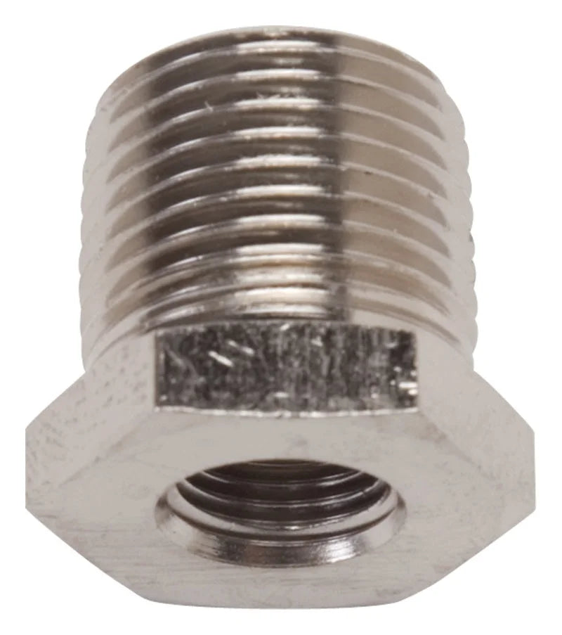 Russell Performance 3/4in Male to 1/2in Female Pipe Bushing Reducer (Endura) - Side View