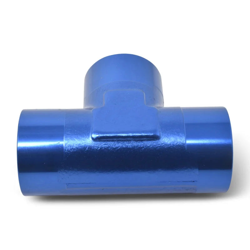 Russell Performance 3/8in Female Pipe Tee Fitting (Blue) - Additional View 7