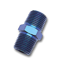 Load image into Gallery viewer, Russell Performance 3/8in Male Pipe Nipple (Blue) - Main Product View