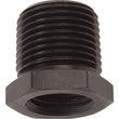 Load image into Gallery viewer, Russell Performance 3/8in Male to 1/4in Female Pipe Bushing Reducer (Black) - Main Product View