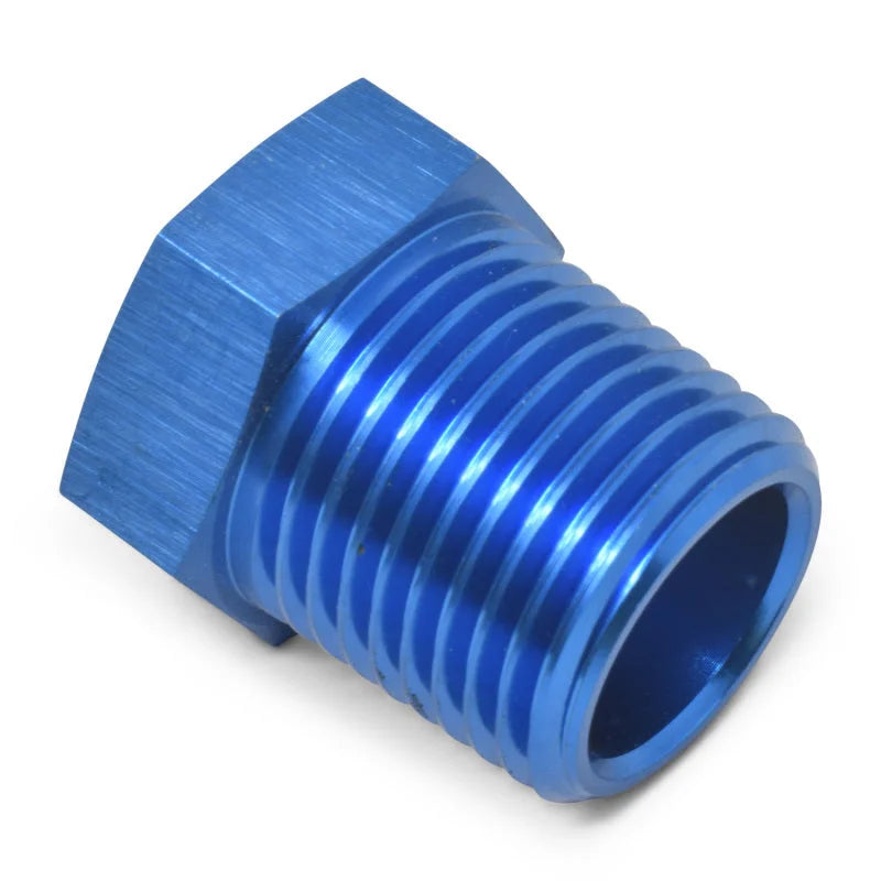 Russell Performance 3/8in Male to 1/8in Female Pipe Bushing Reducer (Blue) - Additional View 9