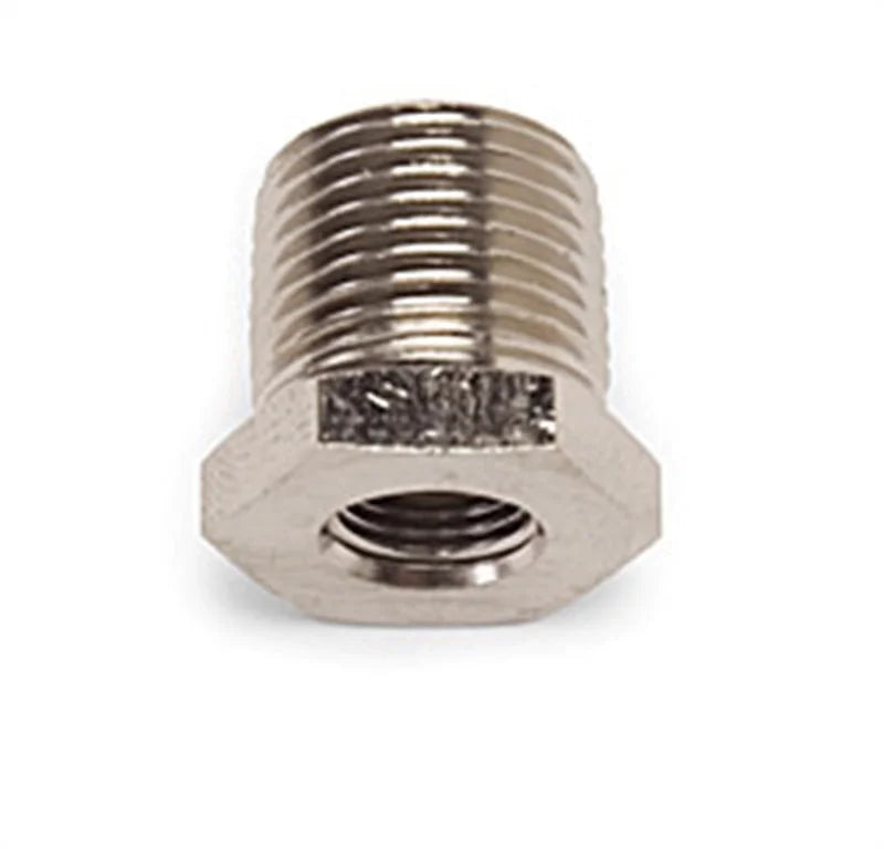 Russell Performance 3/8in Male to 1/8in Female Pipe Bushing Reducer (Endura) - Side View