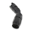 Load image into Gallery viewer, Russell Performance 3/8in SAE Quick Disc Female to -6 Hose Black 45 Degree Hose End - Installation View