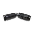 Load image into Gallery viewer, Russell Performance 3/8in SAE Quick Disc Female to -6 Hose Black 45 Degree Hose End - Additional View 8