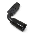 Load image into Gallery viewer, Russell Performance 3/8in SAE Quick Disc Female to -6 Hose Black 90 Degree Hose End - Additional View 5
