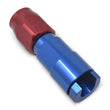 Load image into Gallery viewer, Russell Performance 3/8in SAE Quick Disc Female to -6 Hose Red/Blue Straight Hose End - Additional View 9