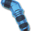 Load image into Gallery viewer, Russell Performance -4 AN 45 Degree Flare Bulkhead - Back View