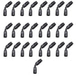 Load image into Gallery viewer, Russell Performance -4 AN Black 45 Degree Full Flow Hose End - Main Product View