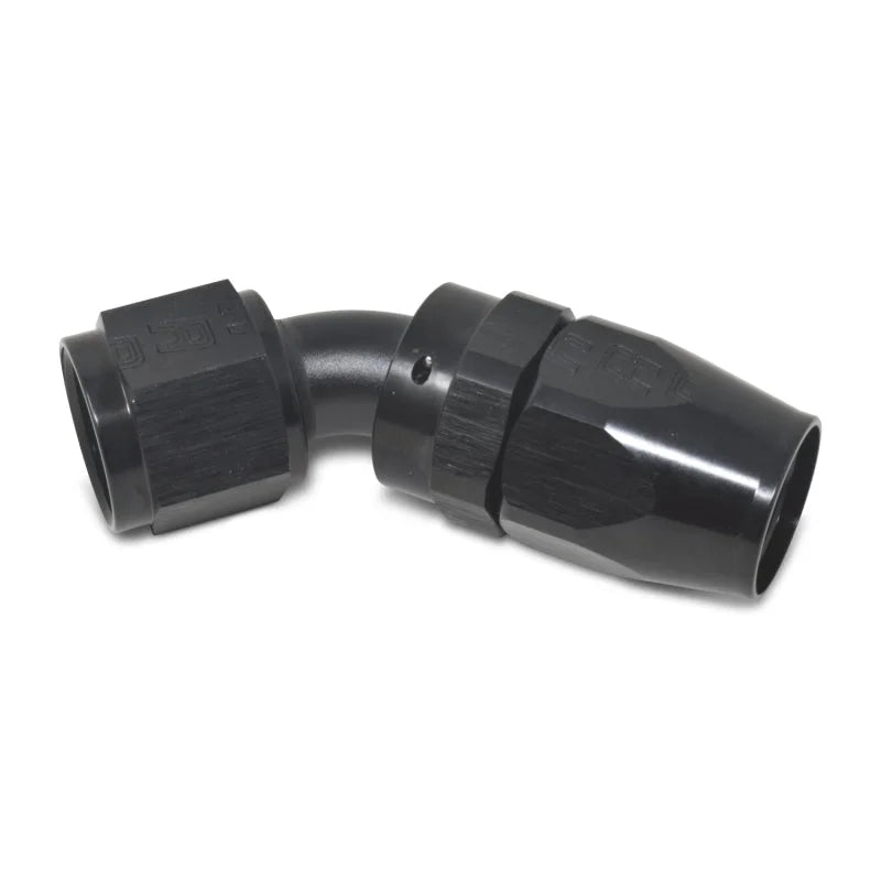 Russell Performance -4 AN Black 45 Degree Full Flow Hose End - Installation View