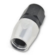 Load image into Gallery viewer, Russell Performance -4 AN Black/Silver Straight Full Flow Hose End - Additional View 8