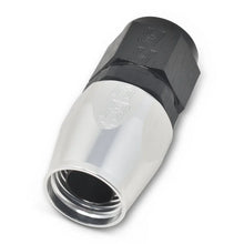 Load image into Gallery viewer, Russell Performance -4 AN Black/Silver Straight Full Flow Hose End - Additional View 8