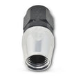 Load image into Gallery viewer, Russell Performance -4 AN Black/Silver Straight Full Flow Hose End - Additional View 9