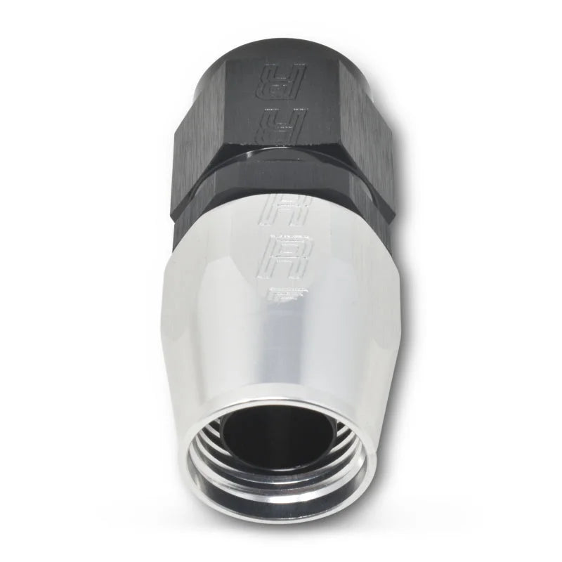 Russell Performance -4 AN Black/Silver Straight Full Flow Hose End - Additional View 9