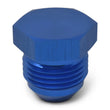 Load image into Gallery viewer, Russell Performance -4 AN Flare Plug (Blue) - Additional View 9