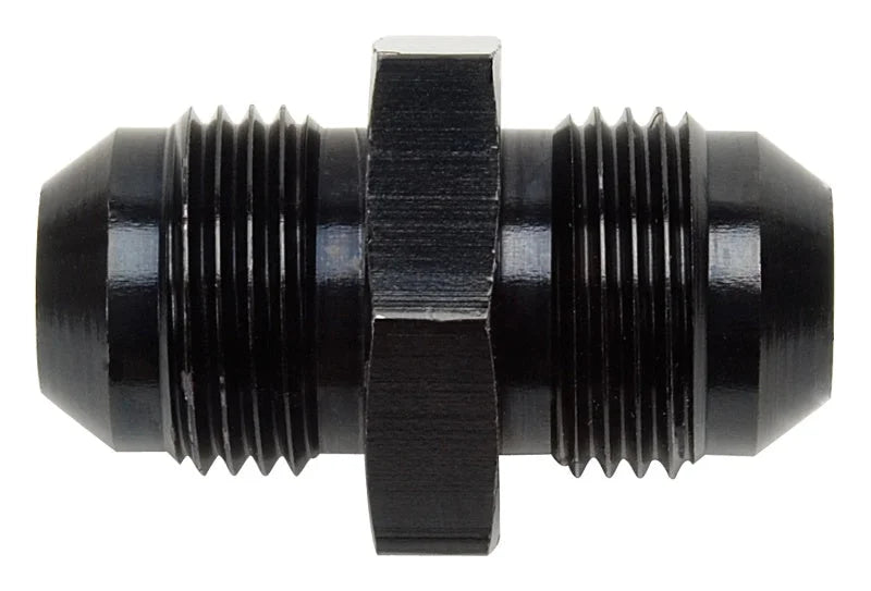 Russell Performance -4 AN Flare Union (Black) - Side View