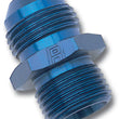 Load image into Gallery viewer, Russell Performance -4 AN Flare to 10mm x 1.0 Metric Thread Adapter (Blue) - Main Product View