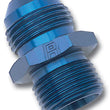 Load image into Gallery viewer, Russell Performance -4 AN Flare to 10mm x 1.5 Metric Thread Adapter (Blue) - Main Product View