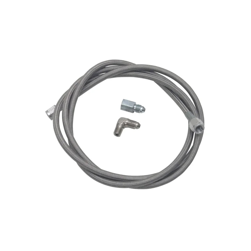 Russell Performance -4 AN Fuel and Oil Gauge Fitting Kit - Side View