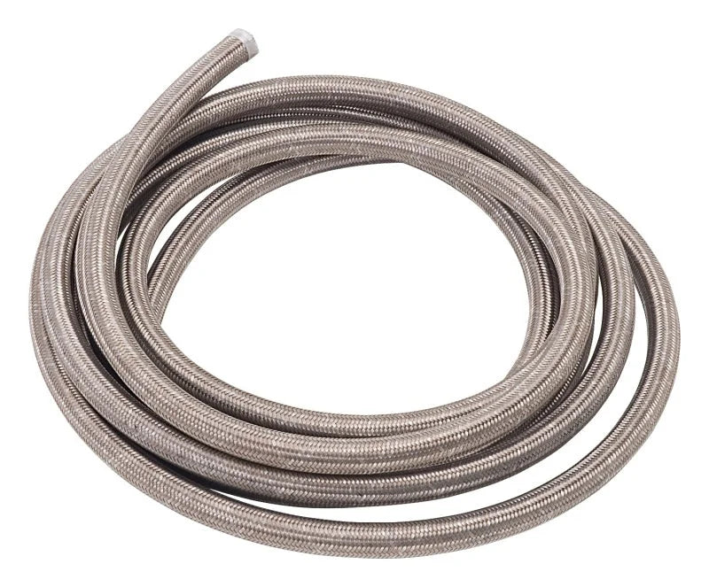 Russell Performance -4 AN ProFlex Stainless Steel Braided Hose (Pre-Packaged 20 Foot Roll) - Installation View